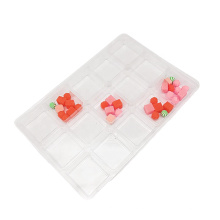 Disposable Custom Candy Blister Clear Plastic Fruit Tray